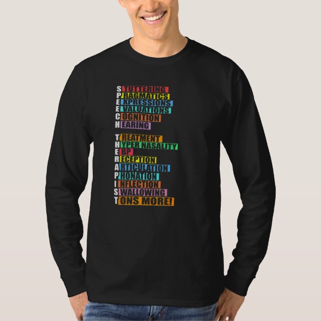 Camiseta Terapeuta da Fala (Frente)