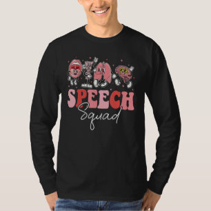 Camiseta Terapeuta da Fala da Groovy Speech Therapy 
