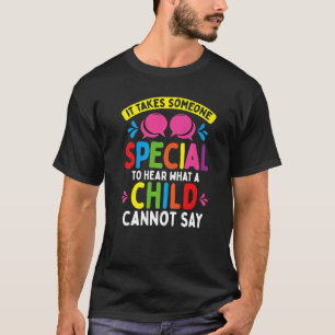Camiseta Terapeuta da Fala Não Verbal Autismo Neurodiversid