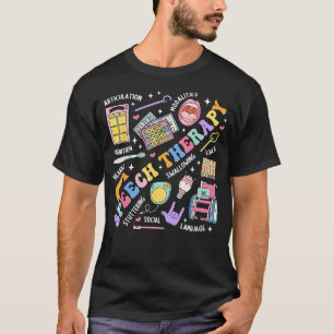 Camiseta Terapeuta da Fala Retro Groovy Patólogo da Linguag