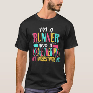 Camiseta Terapeuta de Massagem Corredor Meia Maratona Corri