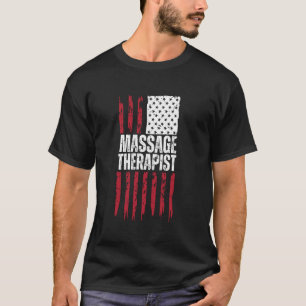 Camiseta Terapeuta de Massagem Legal Para Homens Mulheres Q
