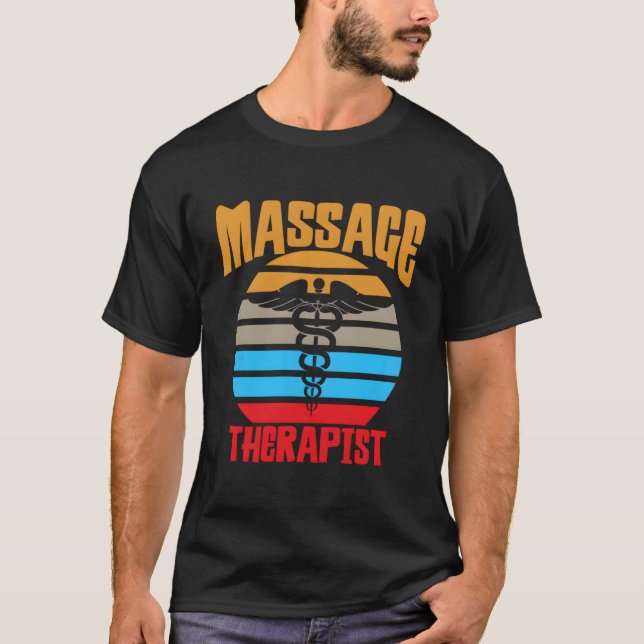 Camiseta Terapeuta de Massagem LMT Fisioterapia (Frente)