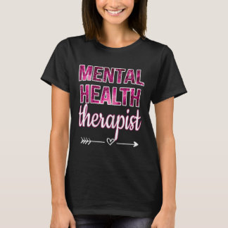 Camiseta Terapeuta de Saúde Mental Conselheiro de Saúde Men