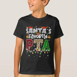 Camiseta Terapeuta Físico de Natal Favorito da Pta