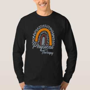Camiseta Terapeuta Físico de Terapia da Rainbow PT PTA