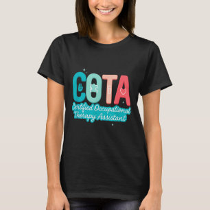 Camiseta Terapeuta Ocupacional Certificado Cota Design Past