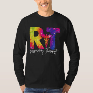 Camiseta Terapeuta Respiratório RT Símbolo Médico Caduceu T