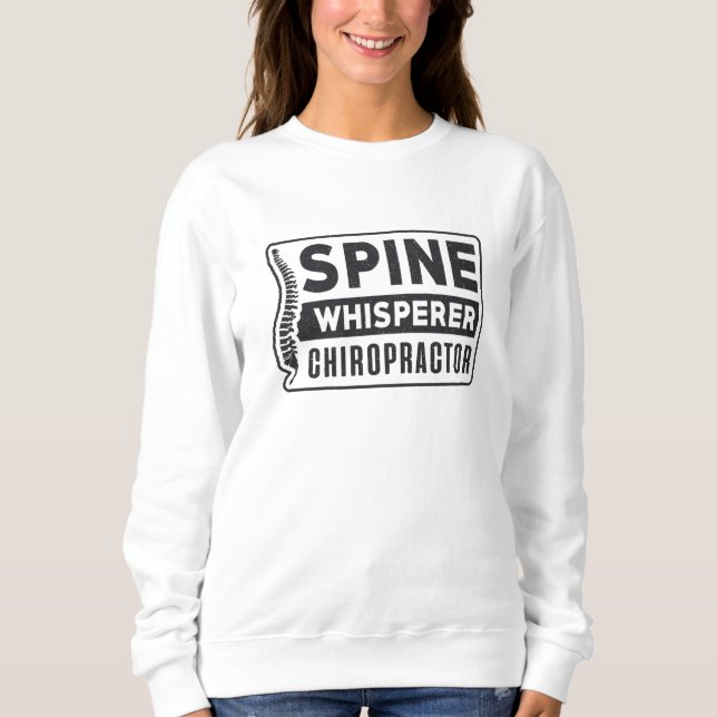 Camiseta Terapêutica com Chiropractor com Suspiro da Espinh (Frente)
