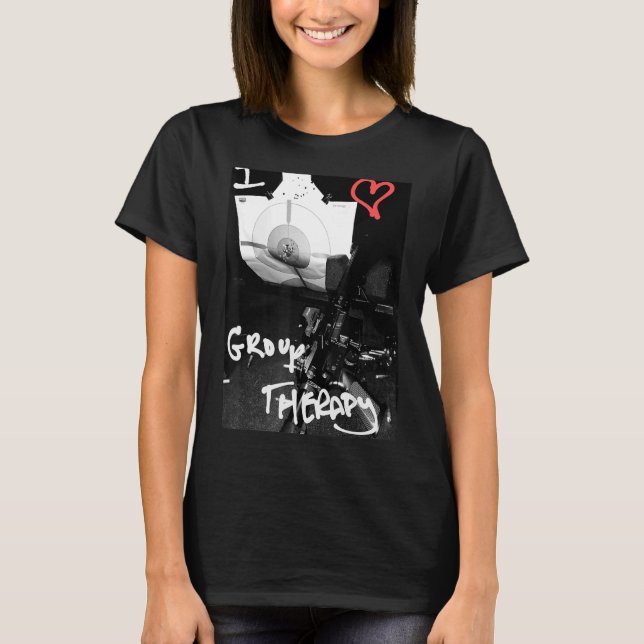 Camiseta Terapêutica com o Grupo de Arma AR15 Segunda Emend (Frente)