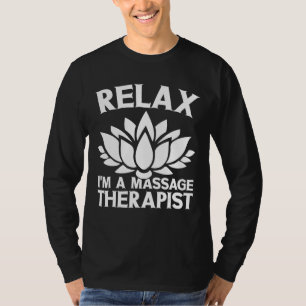 Camiseta Terapêutica Corporal Lmt Relax Eu sou uma massagem