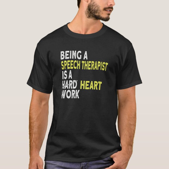 Camiseta Terapêutica de Fala no Coração (Frente)