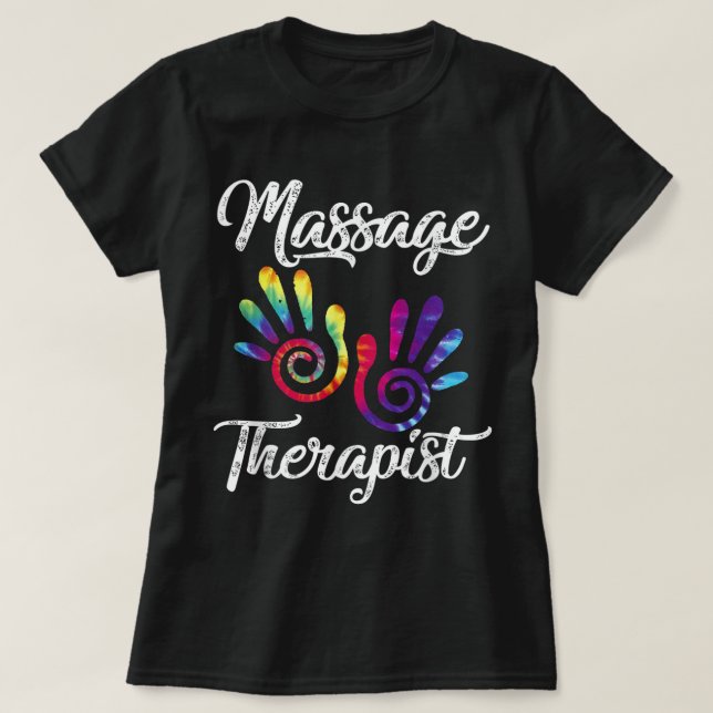 Camiseta Terapêutica De Massagem Entusiasmada Engraçada Ph (Frente do Design)