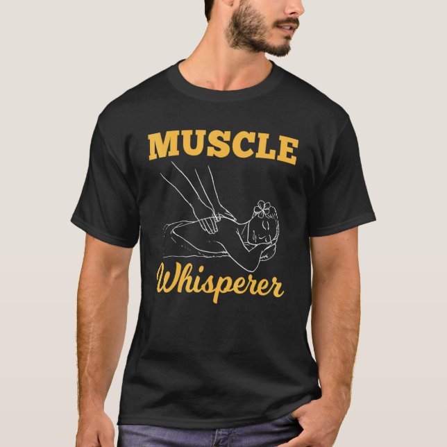 Camiseta Terapêutica De Massagem Licenciada Musculatura Whi (Frente)