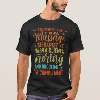 Camiseta Terapêutica de Massagem Tratamento Corporal Masseu