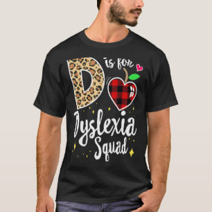 Camiseta Terapêutica Esquadrão Dislexia Especialista em Dis
