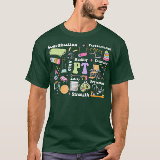 Camiseta Terapêutica Física PT Assistentes Médicos Pediátri
