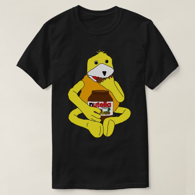 Camiseta Terapêutica Flat E Nutella (Frente do Design)
