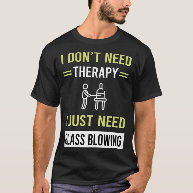 Camiseta Terapêutica Glassblower Gaffer (Frente)