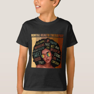Camiseta Terapêutica Mental Afro-Mulheres História Negra