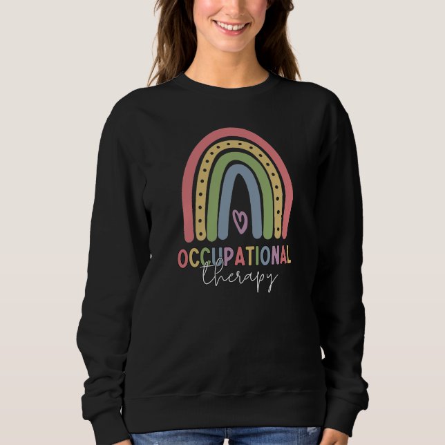 Camiseta Terapêutica Ocupacional Arco-Íris Terapêutico OT (Frente)