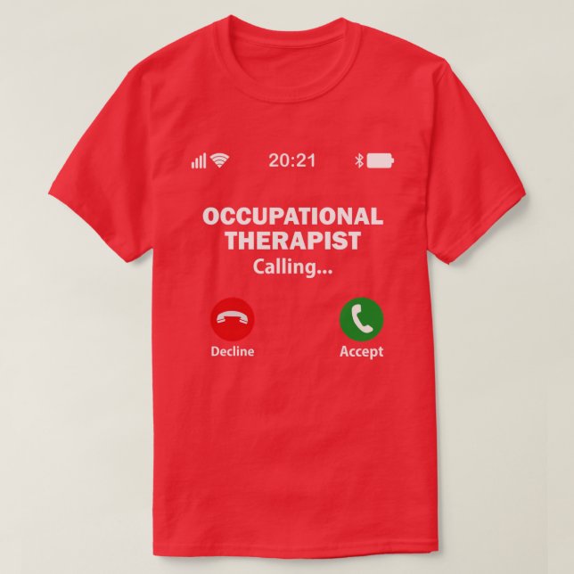 Camiseta Terapêutica Ocupacional Isolante OT Inspire OT Mês (Frente do Design)