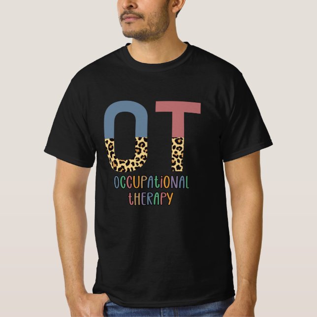 Camiseta Terapêutica Ocupacional Para Presentes De OT Futur (Frente)