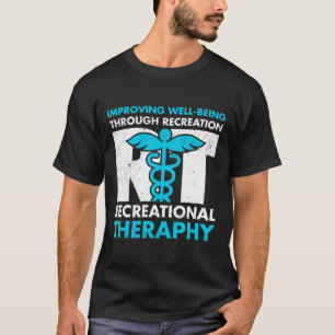 Camiseta Terapêutica Recreativa de Recreação Terapêutica Mê