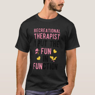 Camiseta Terapêutica Recreativa Terapêutica Recreativa