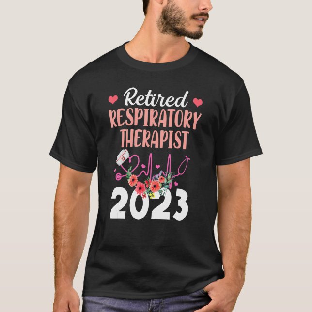 Camiseta Terapêutica Respiratória Aposentada 2023 (Frente)