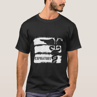 Camiseta Terapêutica Respiratória Desenho da Terapêutica Re