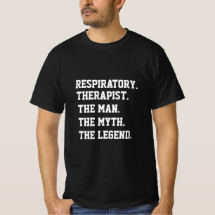 Camiseta Terapêutica Respiratória Do Homem O Mito A Lenda