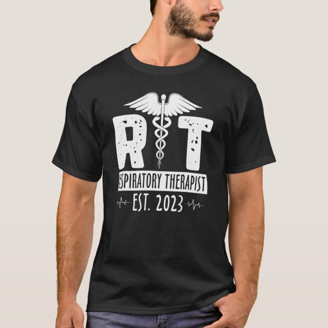 Camiseta Terapêutica Respiratória Est 2023 Enfermagem RT Fo (Frente)