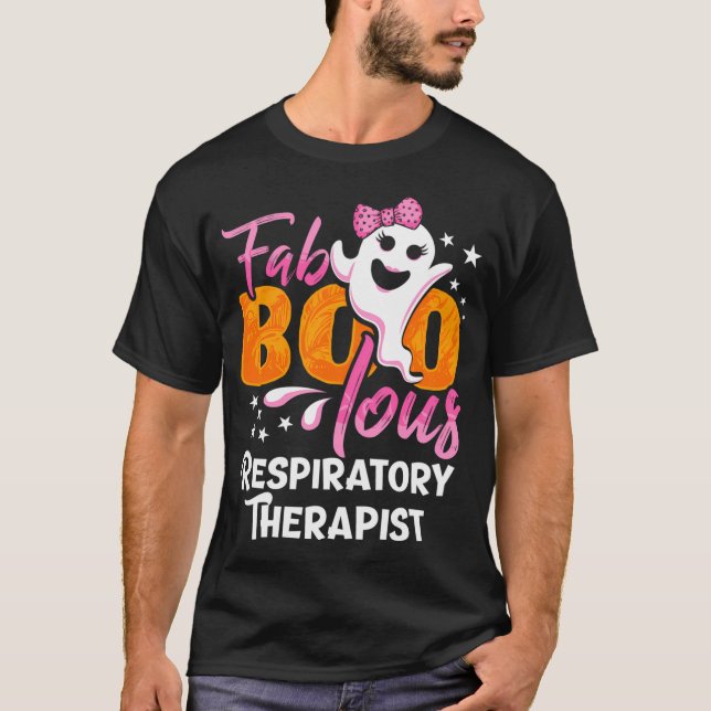 Camiseta Terapêutica Respiratória Faboolosa Halloween (Frente)