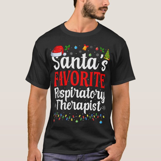 Camiseta Terapêutica Respiratória Favorita Fu Natal (Frente)
