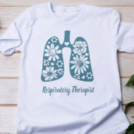 Camiseta Terapêutica Respiratória Floral