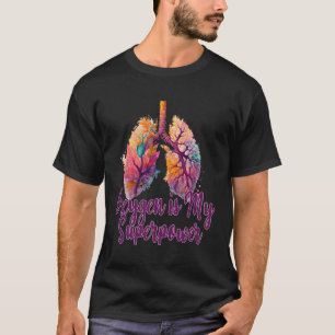 Camiseta Terapêutica Respiratória Graduação de Oxigênio Tro
