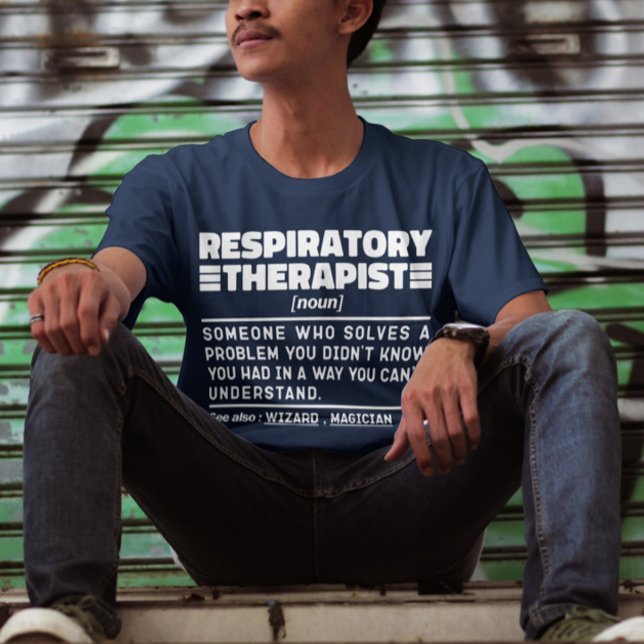 Camiseta Terapêutica Respiratória Médica Legal (Criador carregado)