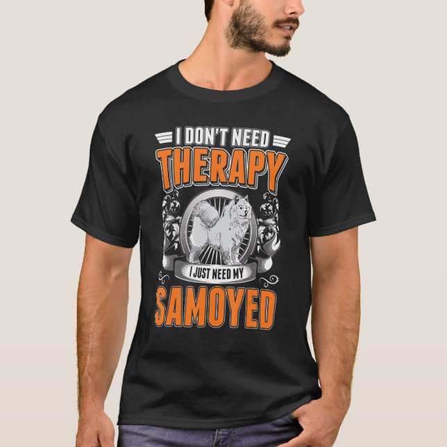 Camiseta Terapêutica Samoyed (Frente)