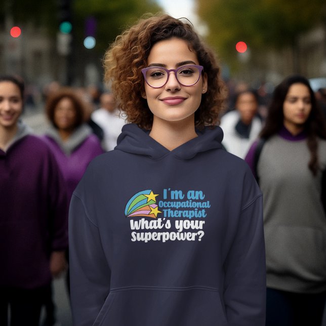 Camiseta Terapêutica Super Ocupacional Cute OT (Criador carregado)