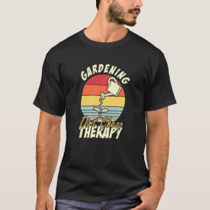 Camiseta Terapia Barata de Jardinagem Jardinagem