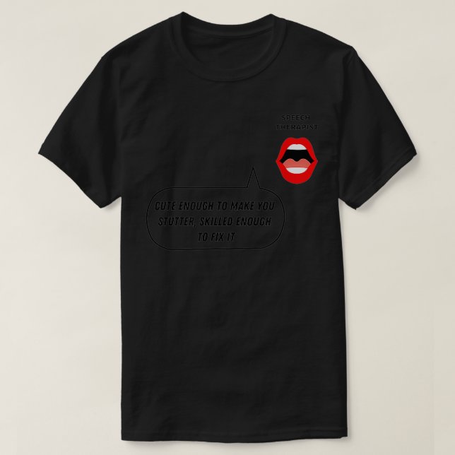 Camiseta Terapia da Fala (Frente do Design)