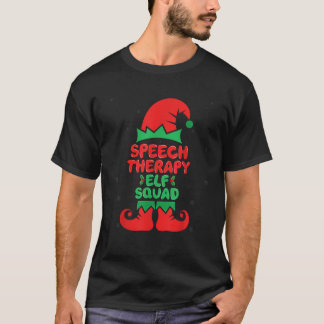 Camiseta Terapia da Fala Esquadrão Elfo SLP Terapeuta da Fa