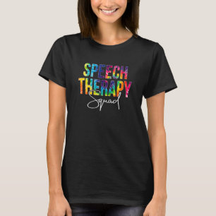 Camiseta Terapia da Fala Patólogo da Linguagem Tie Dye