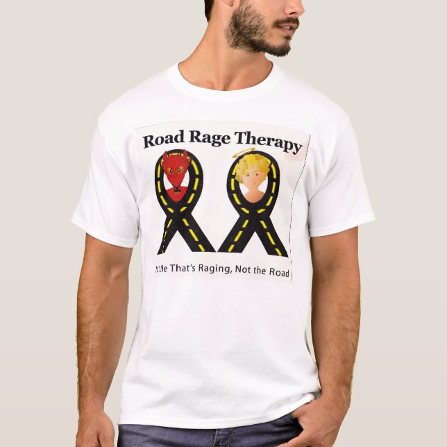 CAMISETA TERAPIA DA RAIVA DA ESTRADA (Frente)