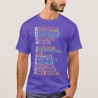 Camiseta Terapia de Discurso Dicionário