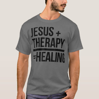 Camiseta Terapia de Jesus Curando Religião Cristã Faith