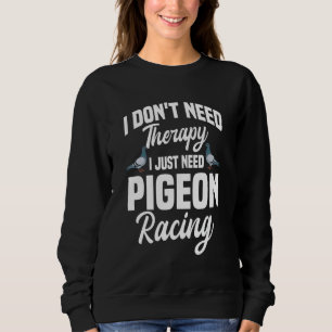 Camiseta Terapia de observar pigeon correndo