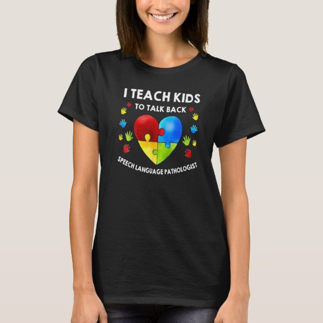Camiseta Terapia de Patologia da Fala Conversa Conscientiza (Frente)