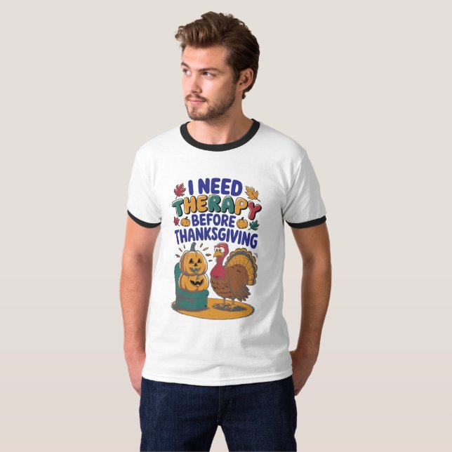 Camiseta Terapia de Peru Retro  (Frente Completa)
